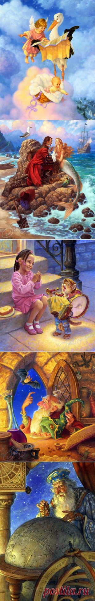 Художник-иллюстратор Скотт Густафсон (Scott Gustafson). Часть 2.