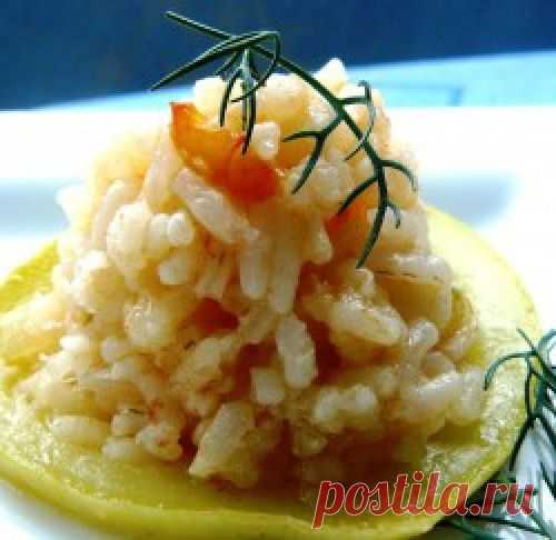 Кабачки с рисом