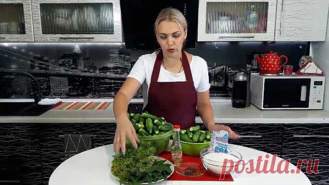 Консервированные Хрустящие Огурцы на Зиму