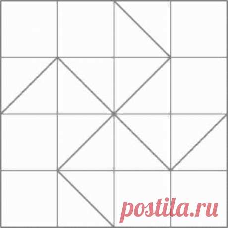 Quiltivate - Детали и одеяла Примеры Мельница вариации Блока