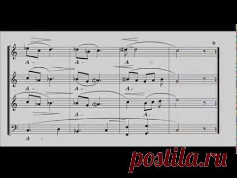 Вокализ для смешанного хора a'capella (Соч. 38б, 1979). Исполняют Лариса Богатырева и Владимир Сидоров. 1995. Магнитогорск.