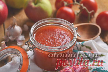 Томатный соус с яблоками на зиму, рецепт самый вкусный