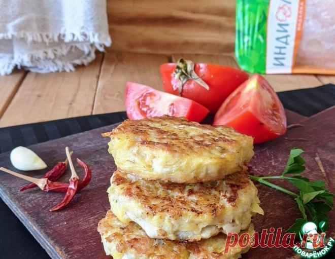 Картофельные драники с индейкой – кулинарный рецепт