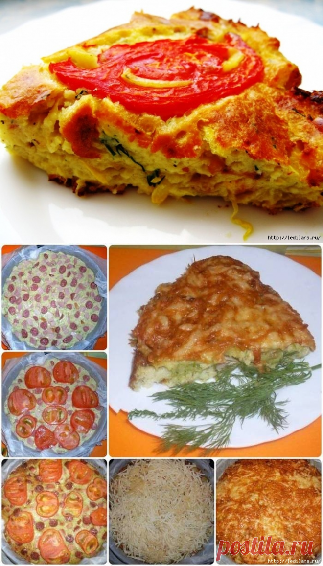 КАБАЧКОВЫЙ ПИРОГ-ЗАПЕКАНКА