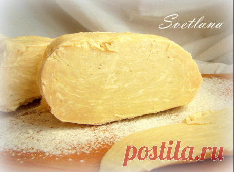 Быстрое слоёное тесто.