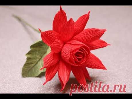 Красивые цветы с гофрированной бумаги / DIY / Crepe paper flowers - YouTube

Для создания осенней композиции мне нужен был эффектный красный цветок. Немного пофантазировав я сделала цветок из гофрированной бумаги который просто называла &quot;осень&quot;. 
Я его буду использовать в композиции, а в какой именно смотрите в следующих видео.

#цветыизбумаги #гофрированнаябумага #crepepaper