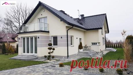 А как Вам реализация? Цветовая палитра фасада подобрана на «5»

Реализация проекта Z150 Общая площадь типового варианта 168,7 м²
Больше фото реализации смотрите на сайте:
https://z500proekty.ru/projekt/z150.html