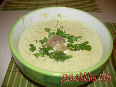 Грибной суп с сыром | Банк кулинарных рецептов