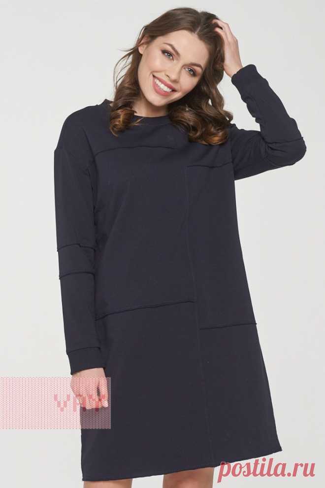 Летние платья от марки VAY. Женские летние платья VAY (артикул 182-3442), цветовое решение т.синий/т.синий. Ещё больше женских платьев марки ВЭЙ на оптовом сайте производителя VAY - Ньювэй.ру https://www.newvay.ru