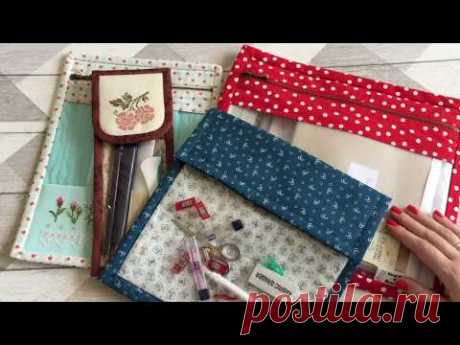 Конверт без молнии с прозрачным окном. Видео для начинающих.