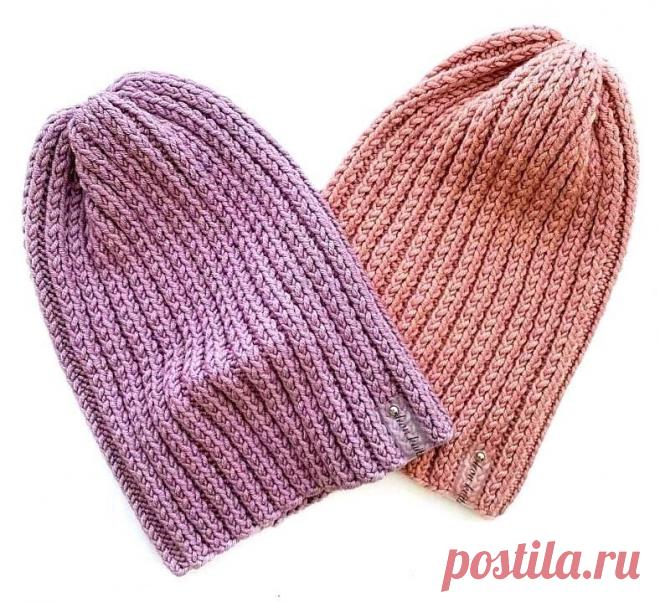 🦋🌶 Шапка спицами