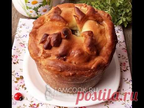 Мини-курники с курицей и картошкой — рецепт с фото