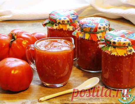 Томатная заготовка на зиму без уксуса – кулинарный рецепт