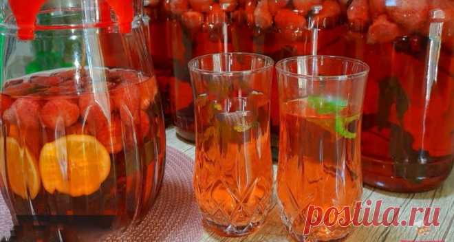 Клубничный🍓 мохито