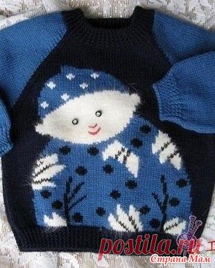 Детский пуловер
