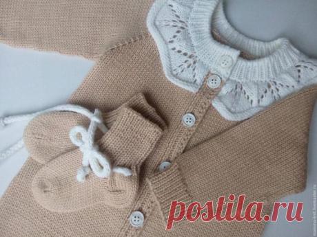 Купить На заказ: Комбинезон для новорожденной девочки - одежда для новорожденных, для новорожденной, одежда на выписку