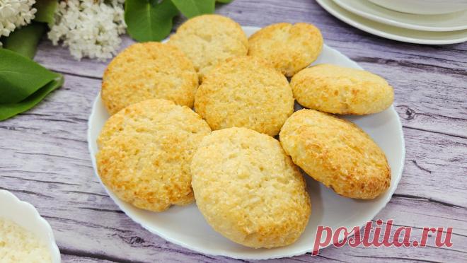 ПП ПЕЧЕНЬЕ из творога и кокосовой стружки без сахара и масла | Рецепты ЛАЙТ | Дзен