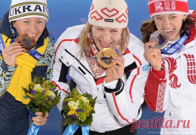 • Украинский биатлон • Олимпиада-2014
Медалистки