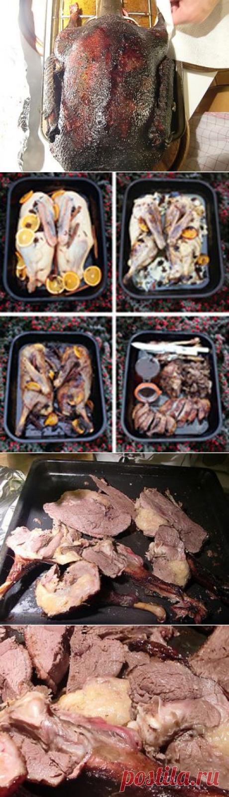 Рецепты к Новогоднему столу. Гусь запеченный по-праздничному  | Рецепты Джейми Оливера