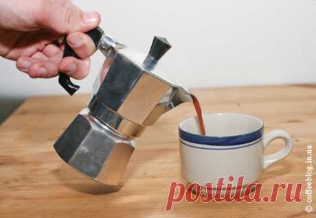 Фото-рецепт приготовления кофе в гейзерной кофеварке | Блог о кофе — Сoffeeblog