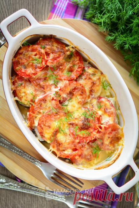 Рыба по-французски в духовке - очень гармоничное сочетание ингредиентов!