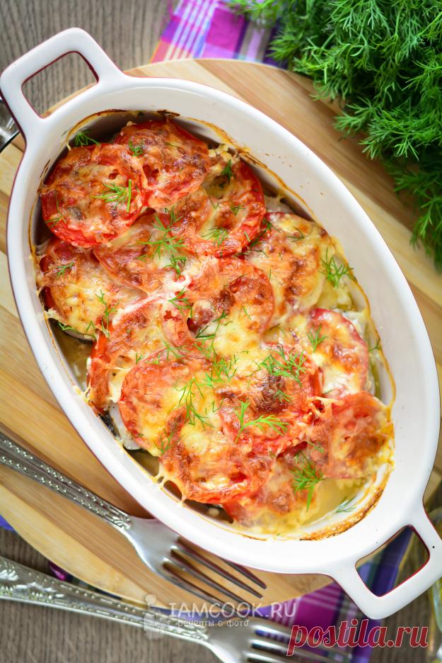 Рыба по-французски в духовке - очень гармоничное сочетание ингредиентов!