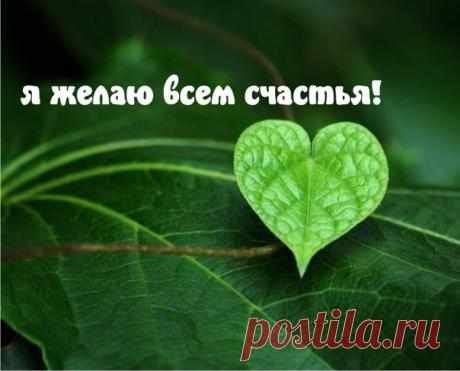 Человек, который радуется счастью других людей, всегда будет счастлив сам.