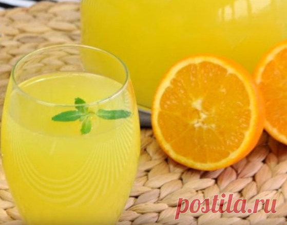 Три литра лимонада из 1 апельсина и 1 лимона: насыщенный вкус и цвет, рецепт искала давно | Коплю на море | Яндекс Дзен