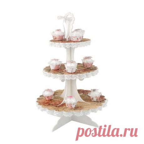 Pronty MDF Three Tier Cake Stand | Buddly Crafts