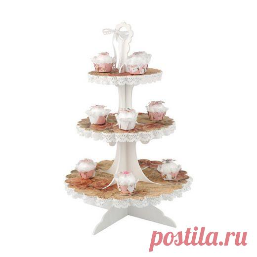 Pronty MDF Three Tier Cake Stand | Buddly Crafts