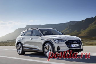 Go All-Electric с 2019 Audi E-Tron SUV / мужская шестерня Рынок EV приветствует возможное прибытие Audi e-tron 2019 года, который обещает пробег до 160 миль за одну плату.