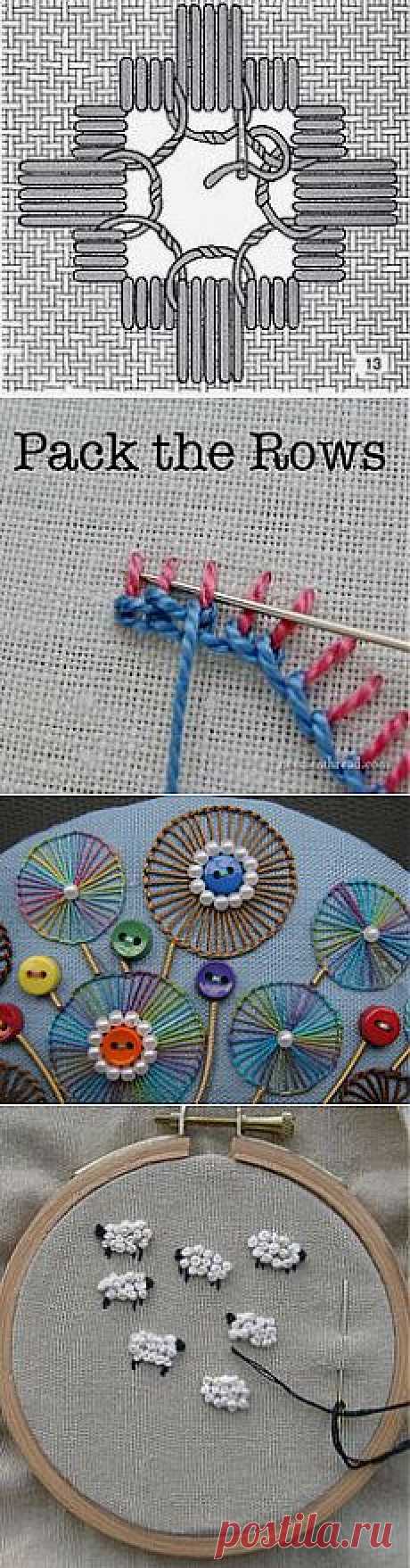 EMBROIDERY STITCHES в Pinterest