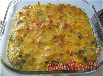 Рисовая запеканка