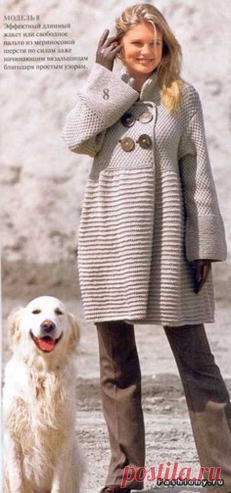 Стильные вязанные вещи для вдохновения рукодельницам! / вязание спицами модели и схемы бесплатно