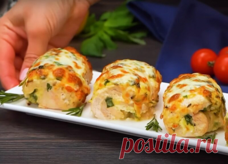 Знаменитые рулеты из курицы. Муж на ужин просит только их: сытное и вкусное блюдо