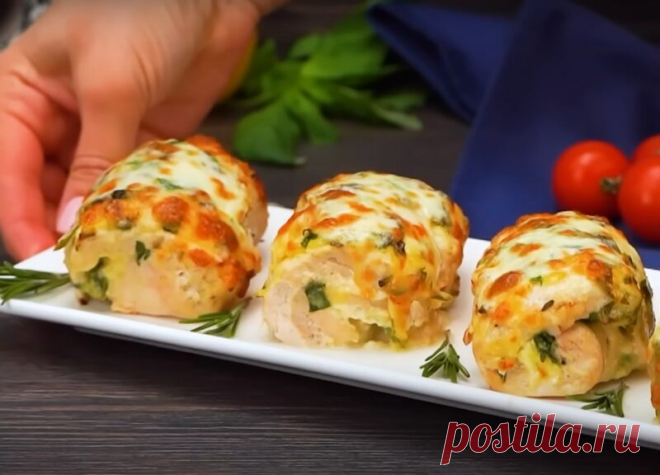 Знаменитые рулеты из курицы. Муж на ужин просит только их: сытное и вкусное блюдо