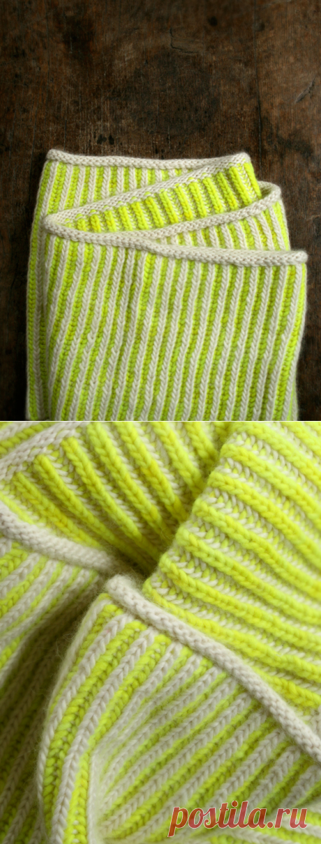 Gina&amp;#8217;s Brioche Hat and Cowl | Purl Soho - Create