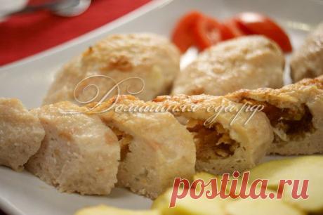 КУРИНЫЕ ЗРАЗЫ С ЯБЛОКАМИ.