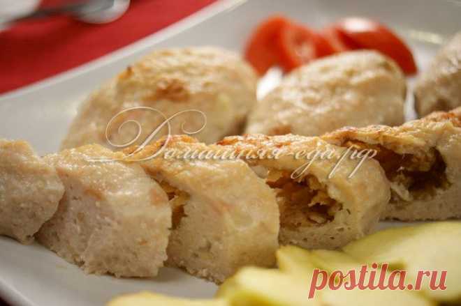 КУРИНЫЕ ЗРАЗЫ С ЯБЛОКАМИ.