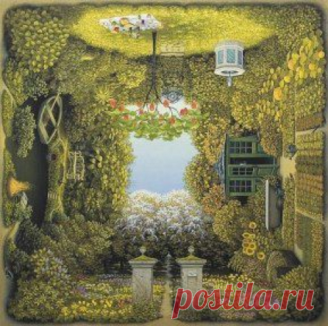 Многосторонние сюрреалистические картины by Jacek Yerka