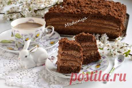 Пляцок &quot;Шоколадна хатинка&quot; / Торти / Кукорама — смачні рецепти!