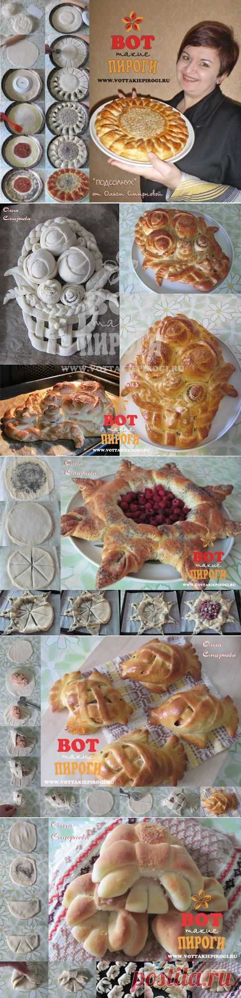 Более 100-та подробнейших мастер-классов по украшению пирогов и разделке теста .