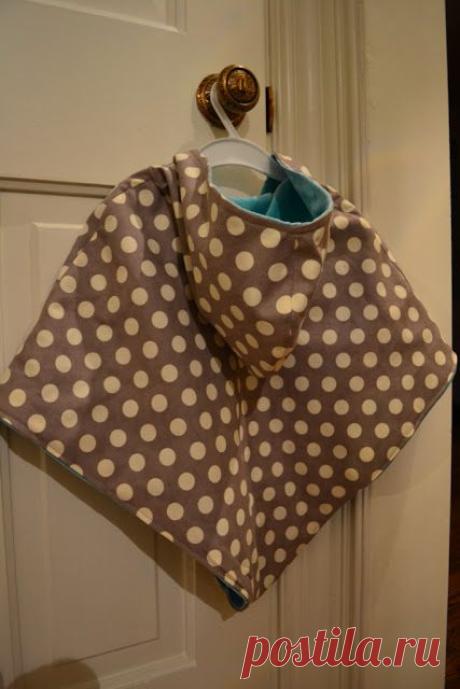    Logic and Laughter: Reversible Poncho / Cape Tutorial