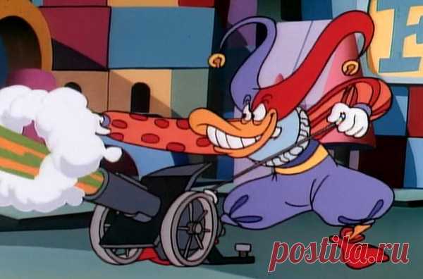 😍: Квага (англ. Quackerjack, озвучка — Дмитрий Полонский) — бывший изготовитель игрушек, ставший преступником из-за того, что его игрушки потеряли популярность по вине видеоигр.