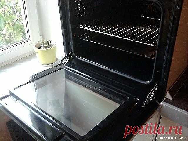 Быстро и просто очищаем духовку от нагара