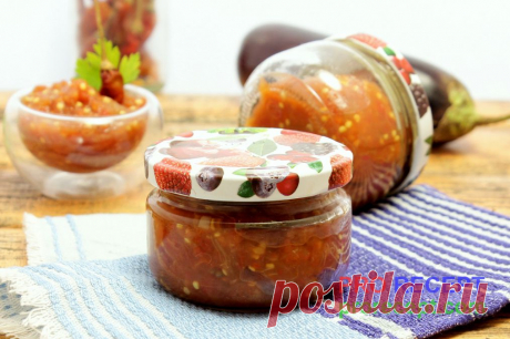 Икра из баклажанов и помидоров на зиму | PRO RECEPT