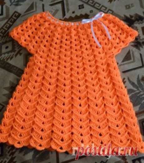 Летние платье «Зефир» » Ниткой - вязаные вещи для вашего дома, вязание крючком, вязание спицами, схемы вязания