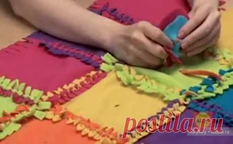 Пэчворк одеяло. Без швов, без строчек, без машинки / Пэчворк, лоскутное шитье, квилтинг для начинающих - техника, мастер класс, фото, схемы / КлуКлу. Рукоделие - бисероплетение, квиллинг, вышивка крестом, вязание