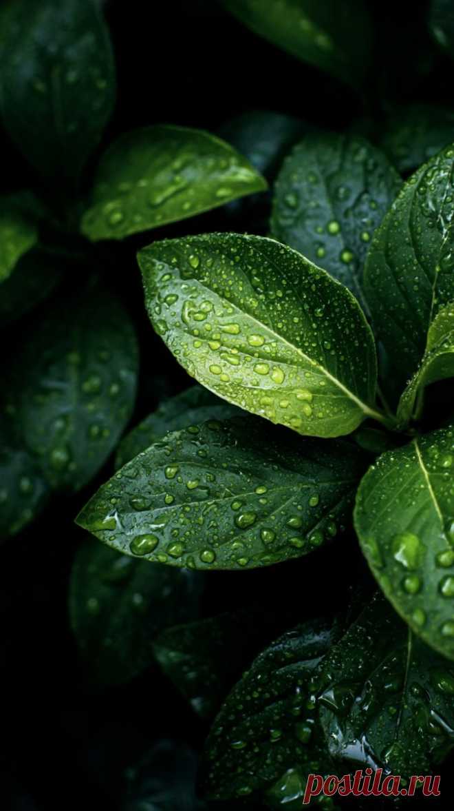 Изумрудные листья клевера под каплями росы: яркие краски и спокойствие. Изображение из нейронной сети Midjourney - Midjourney примеры промтов - Форум ИИ о нейросетях - Yes Ai