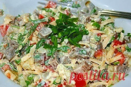 Салат &quot;Самый вкусный&quot;. - Простые рецепты Овкусе.ру